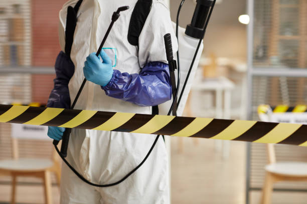 Professional Biohazard technician working in Hyannis Port, MA